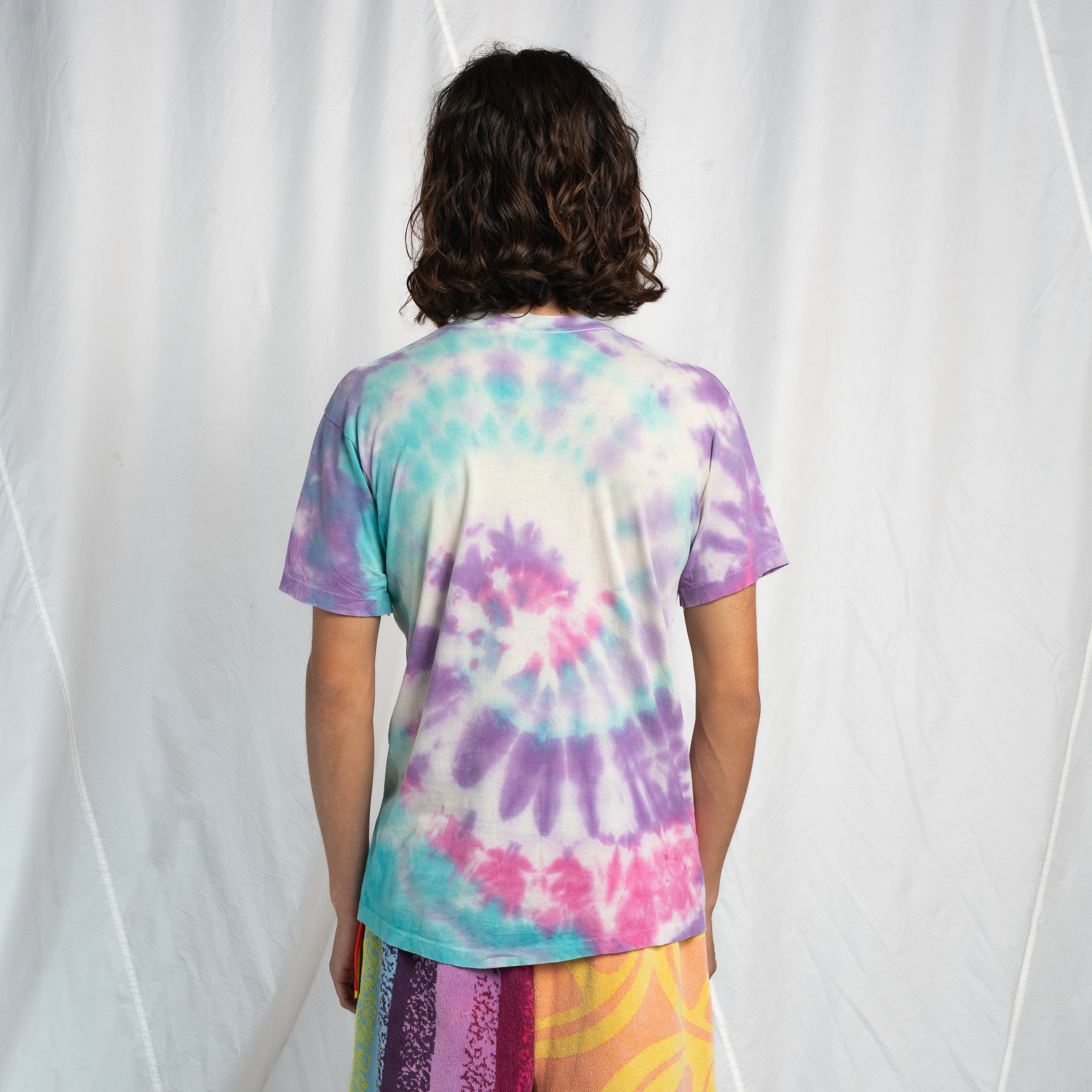 Chain Stitch Tie Dye Tee #10 MEDIUM