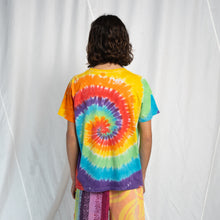 Load image into Gallery viewer, Chain Stitch Tie Dye Tee #13 LARGE
