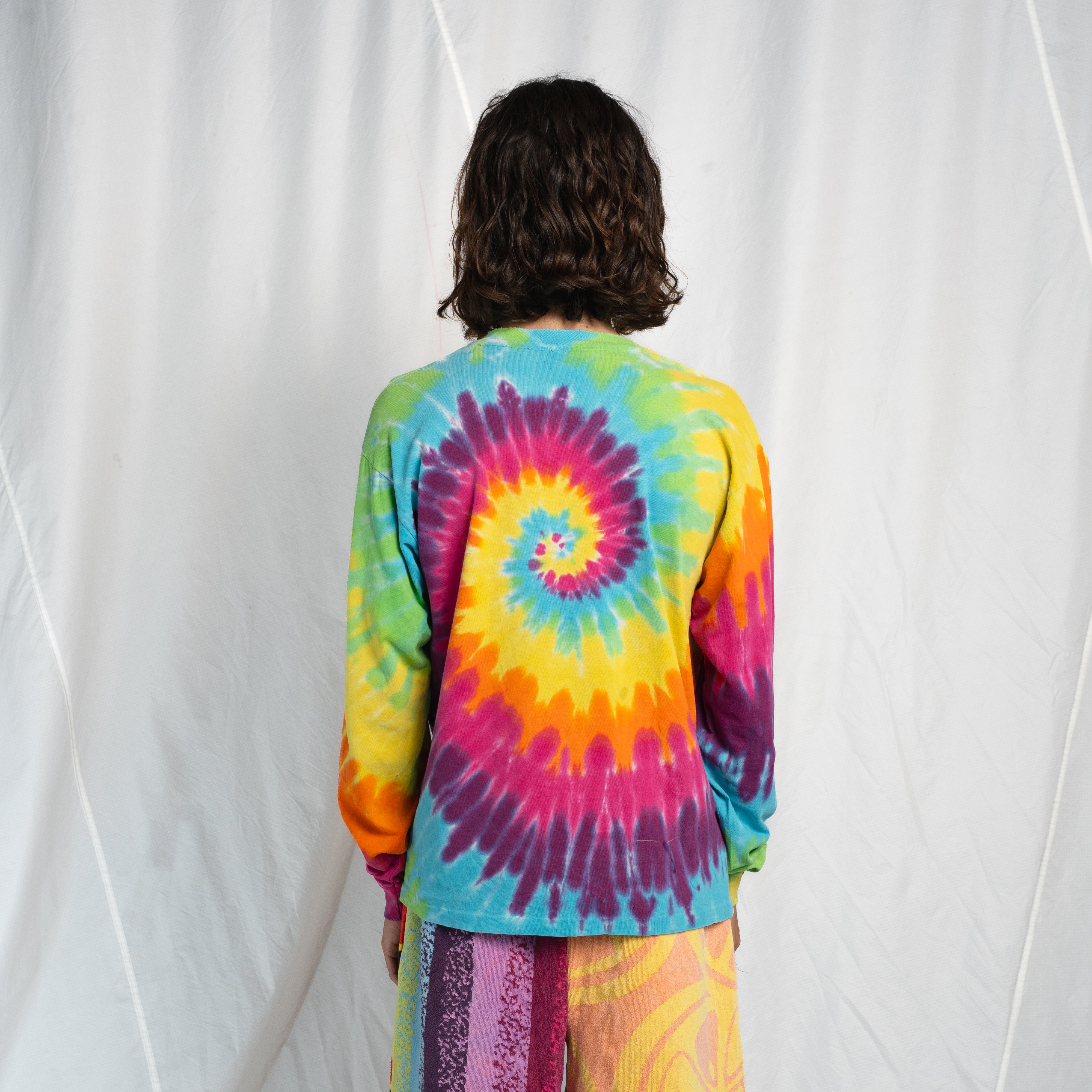 Chain Stitch Tie Dye Tee #18 MEDIUM