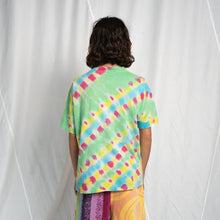 Load image into Gallery viewer, Chain Stitch Tie Dye Tee #19 X-LARGE
