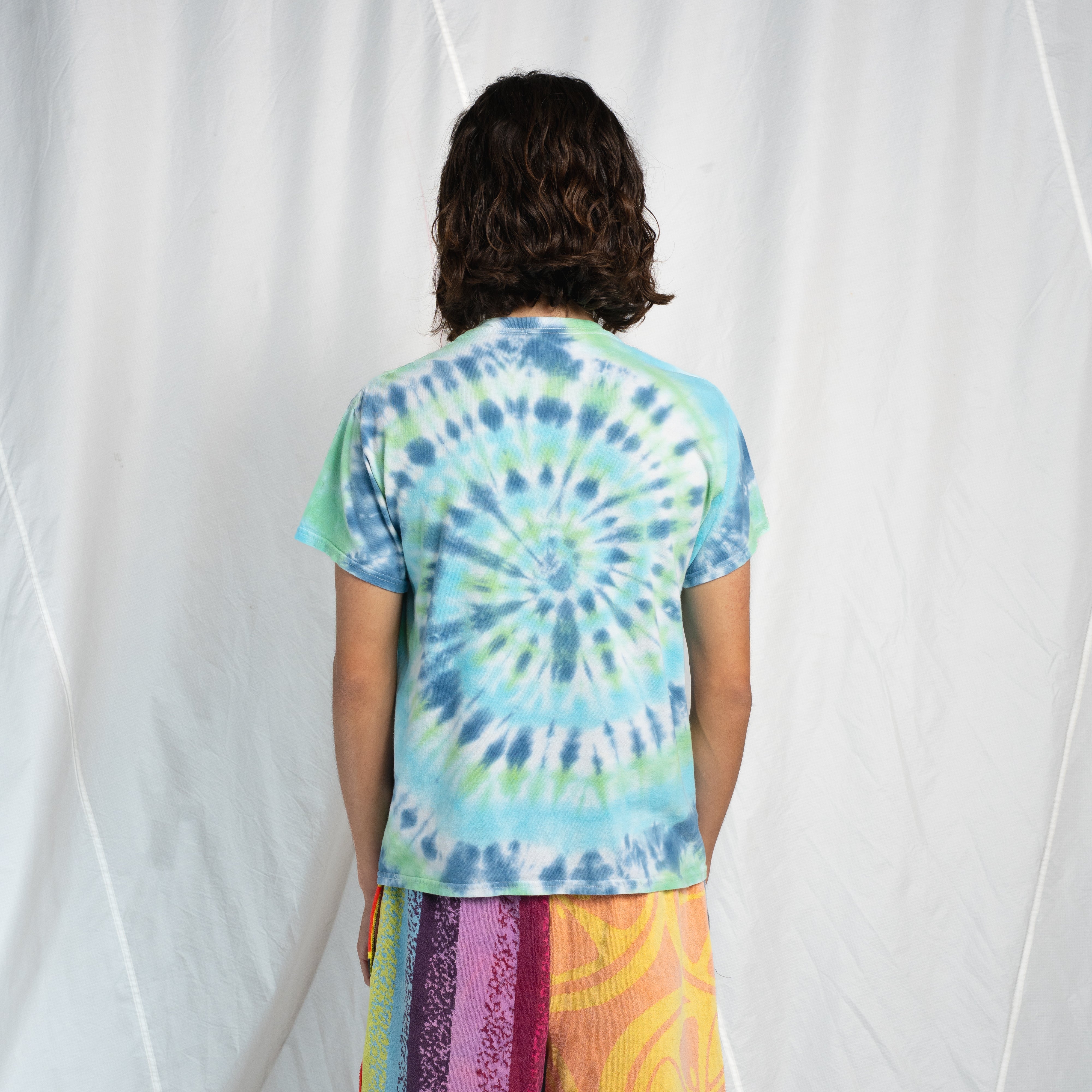 Chain Stitch Tie Dye Tee #22 SMALL