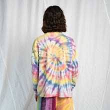 Load image into Gallery viewer, Chain Stitch Tie Dye Tee #2 X-LARGE
