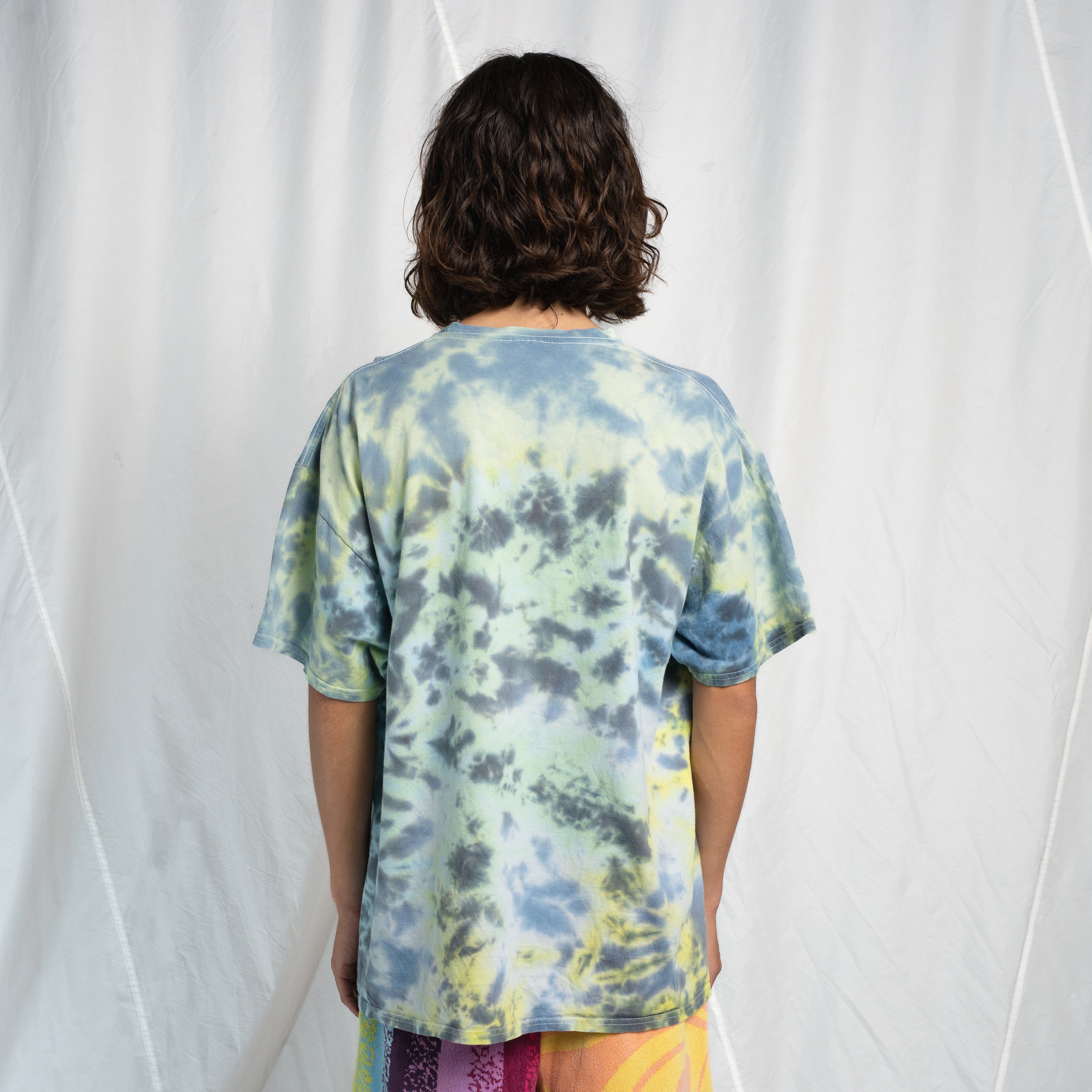 Chain Stitch Tie Dye Tee #3 XX-LARGE