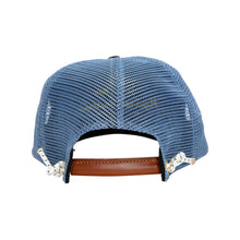 Load image into Gallery viewer, Waxed Script Trucker (Navy)

