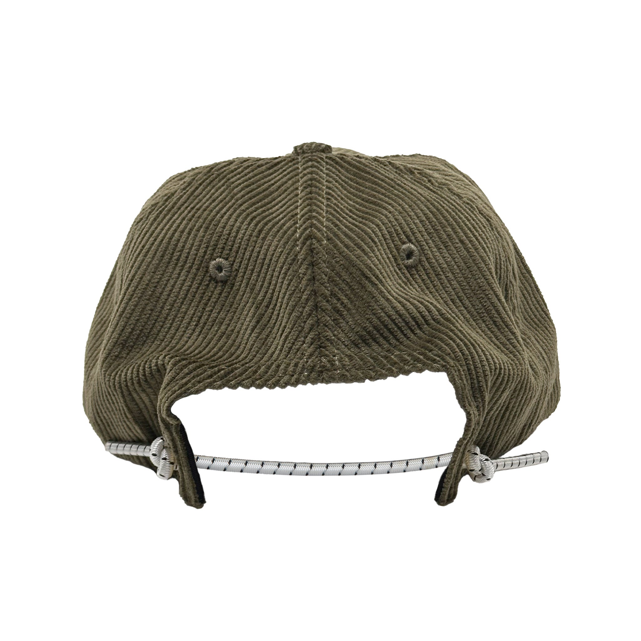 Whale Cord Hat (Olive)