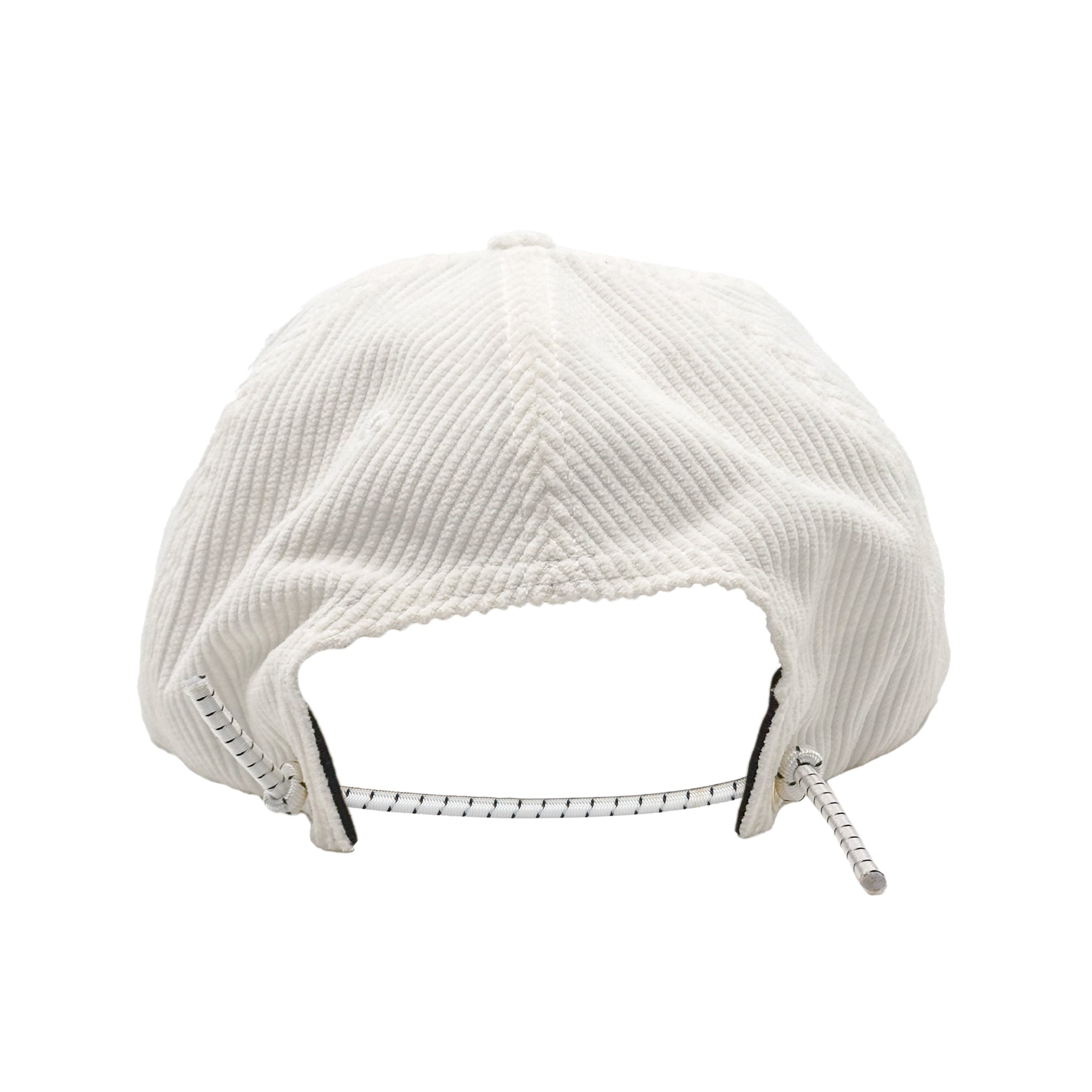 Whale Cord Hat (White/Navy)